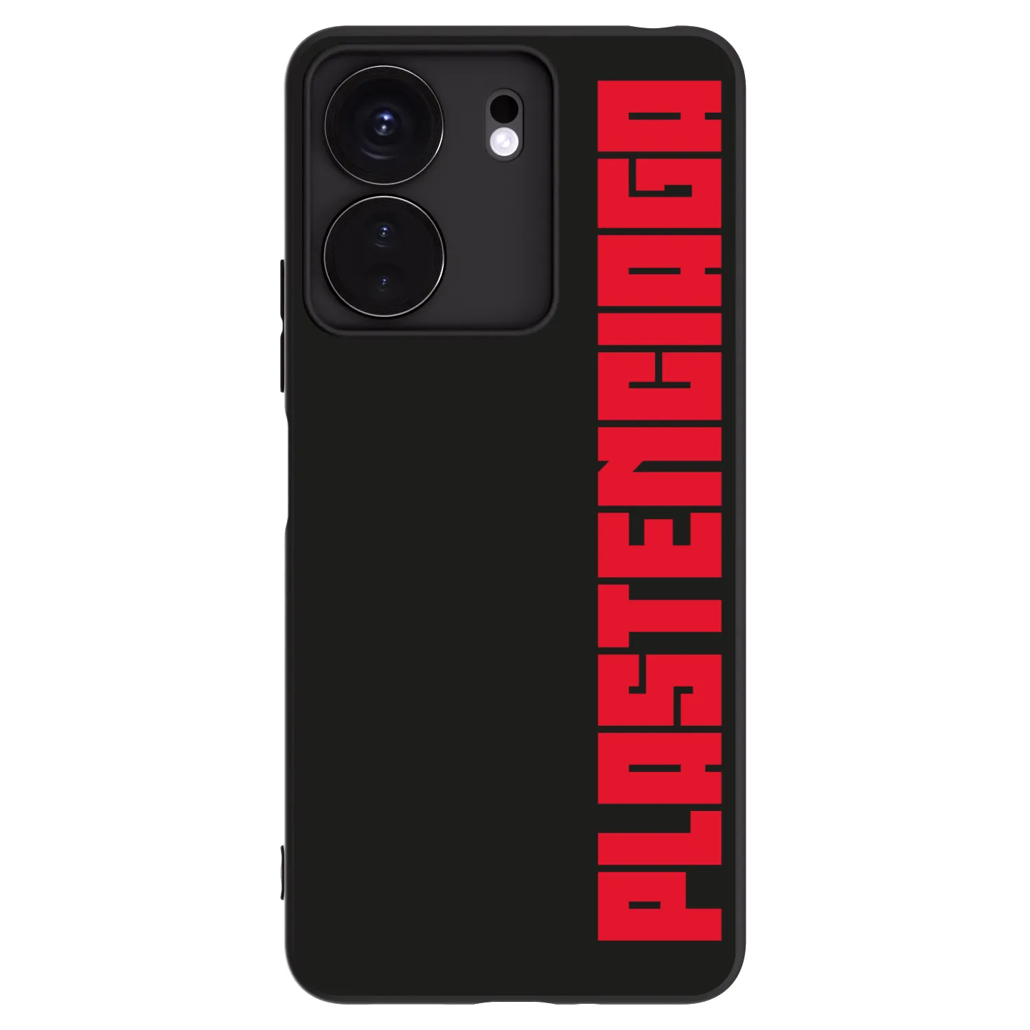 Picasee Μαύρη θήκη σιλικόνης για Xiaomi Redmi 13C 4G - Plastenciaga