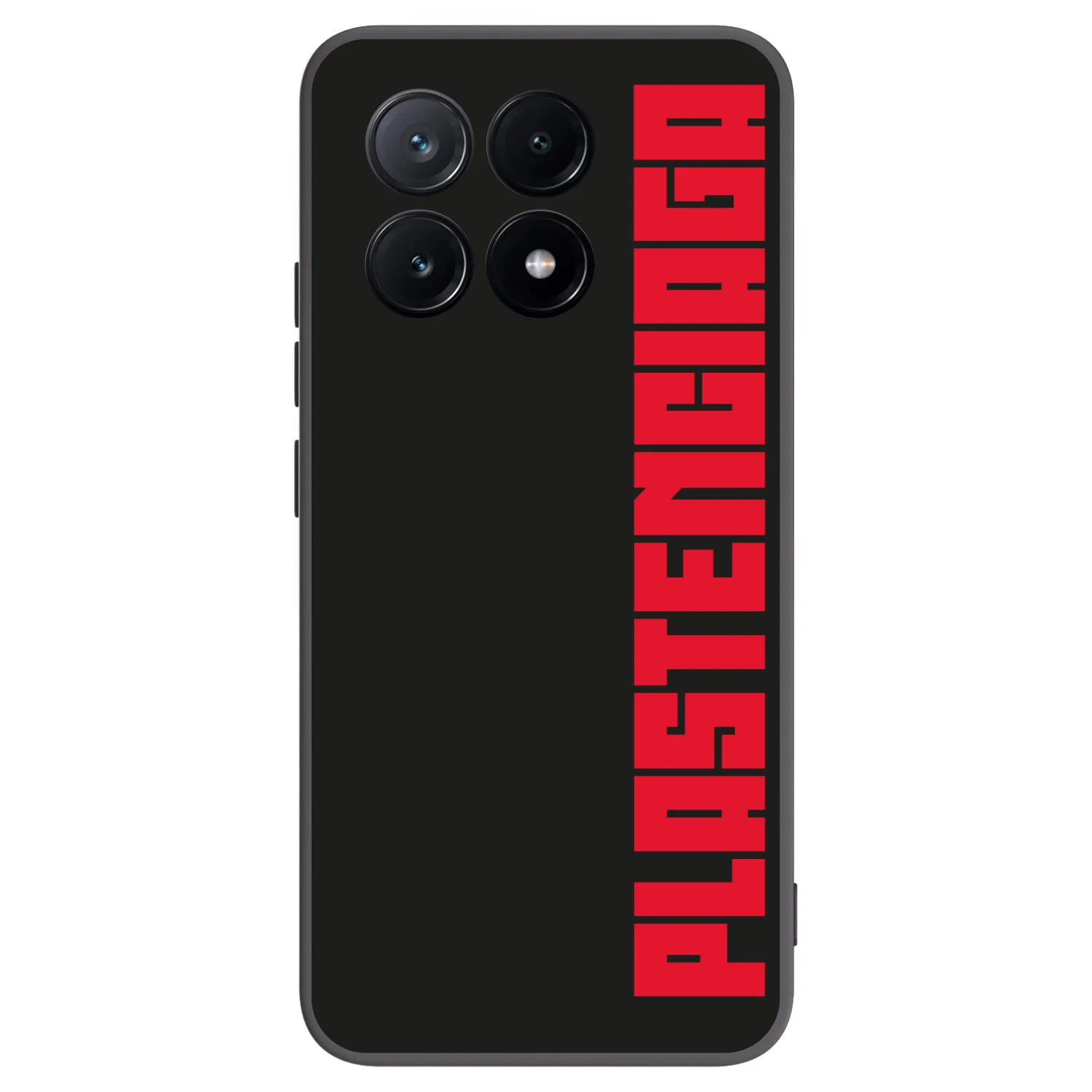 Picasee Μαύρη θήκη σιλικόνης για Xiaomi Poco X6 Pro - Plastenciaga