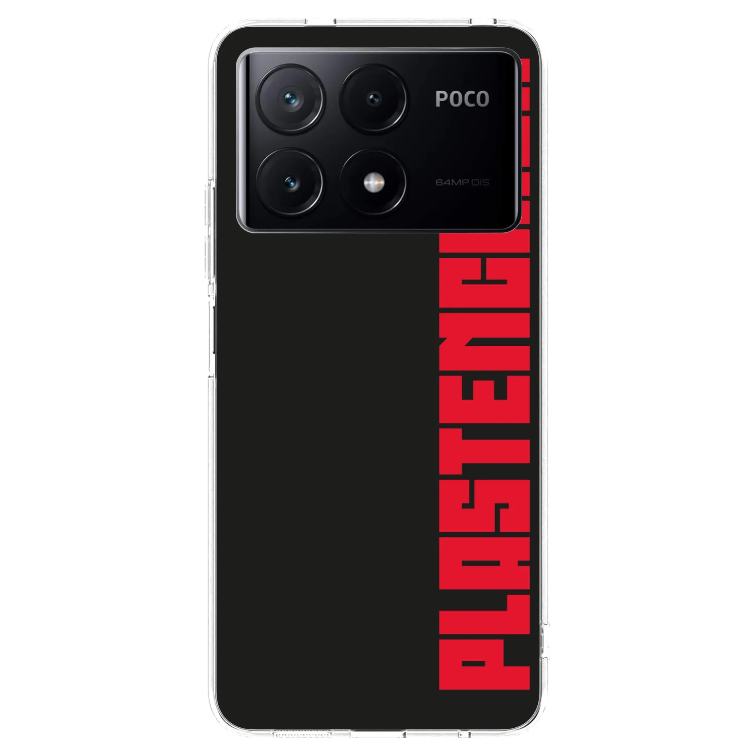 Picasee διαφανής θήκη σιλικόνης Xiaomi Poco X6 Pro - Plastenciaga