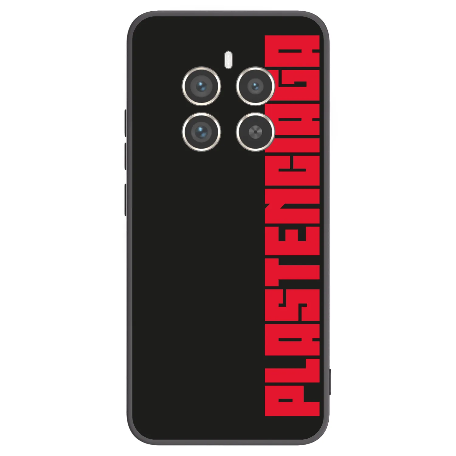 Picasee Μαύρη θήκη σιλικόνης για Realme 12 Pro 5G - Plastenciaga