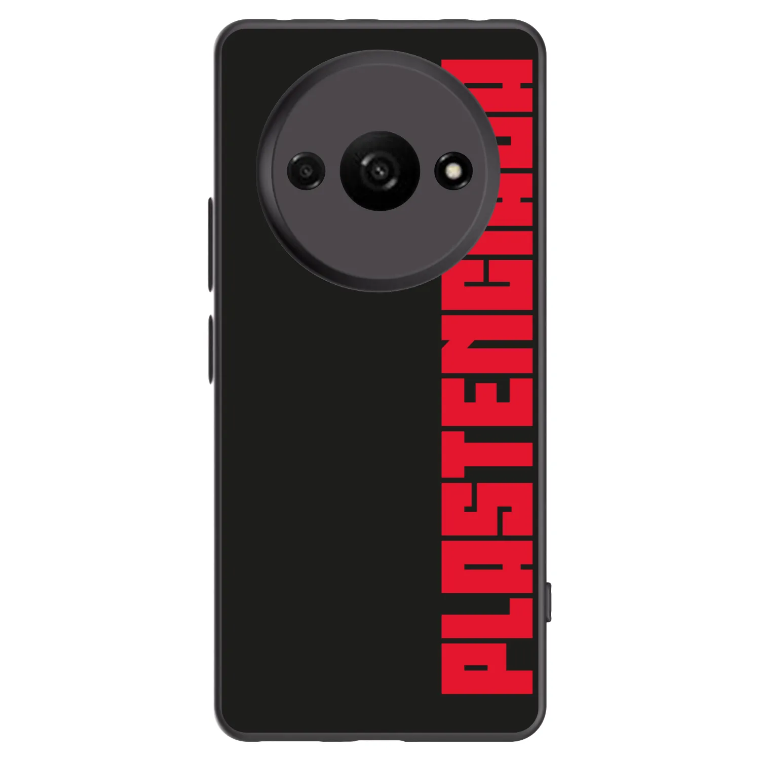 Picasee Μαύρη θήκη σιλικόνης για Xiaomi Redmi A3 - Plastenciaga