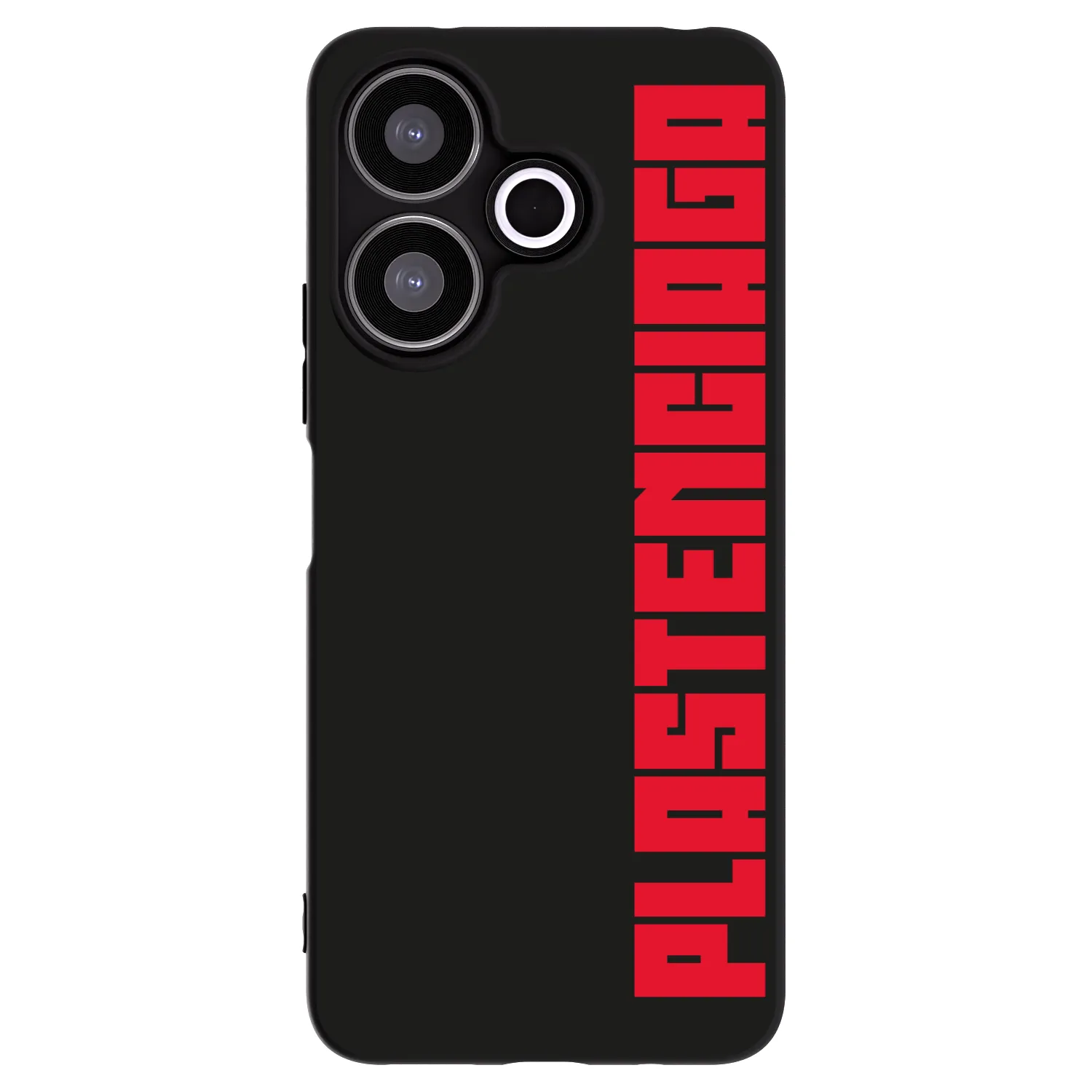 Picasee Μαύρη θήκη σιλικόνης για Xiaomi Redmi 13 4G - Plastenciaga