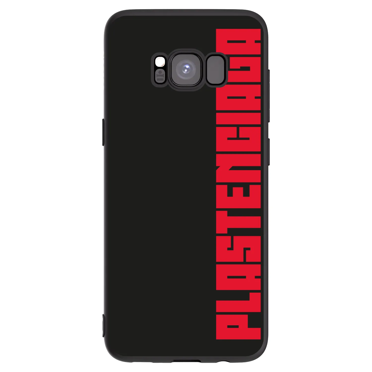 Picasee Μαύρη θήκη σιλικόνης για Samsung Galaxy S8 G950F - Plastenciaga