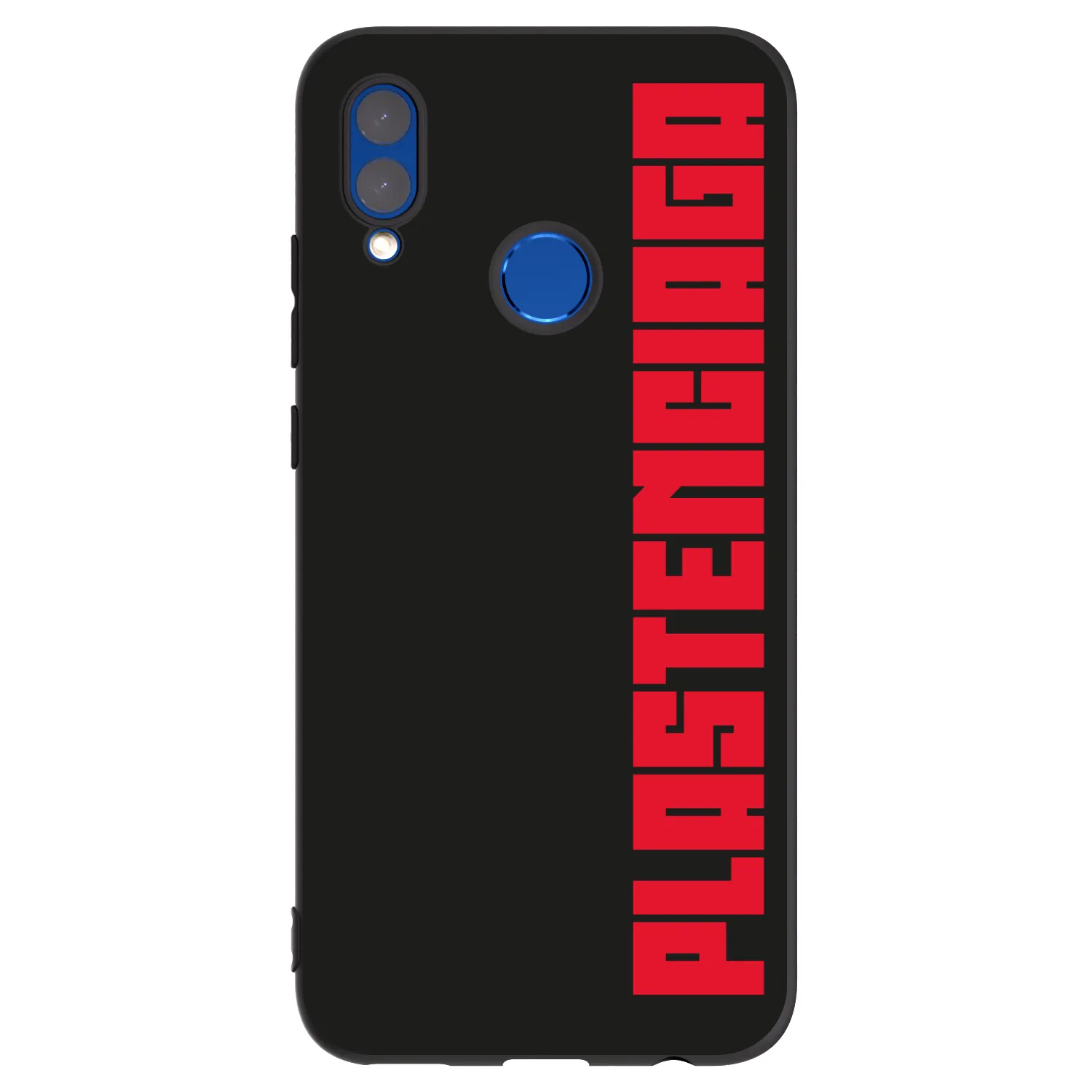 Picasee Μαύρη θήκη σιλικόνης για Honor 10 Lite - Plastenciaga