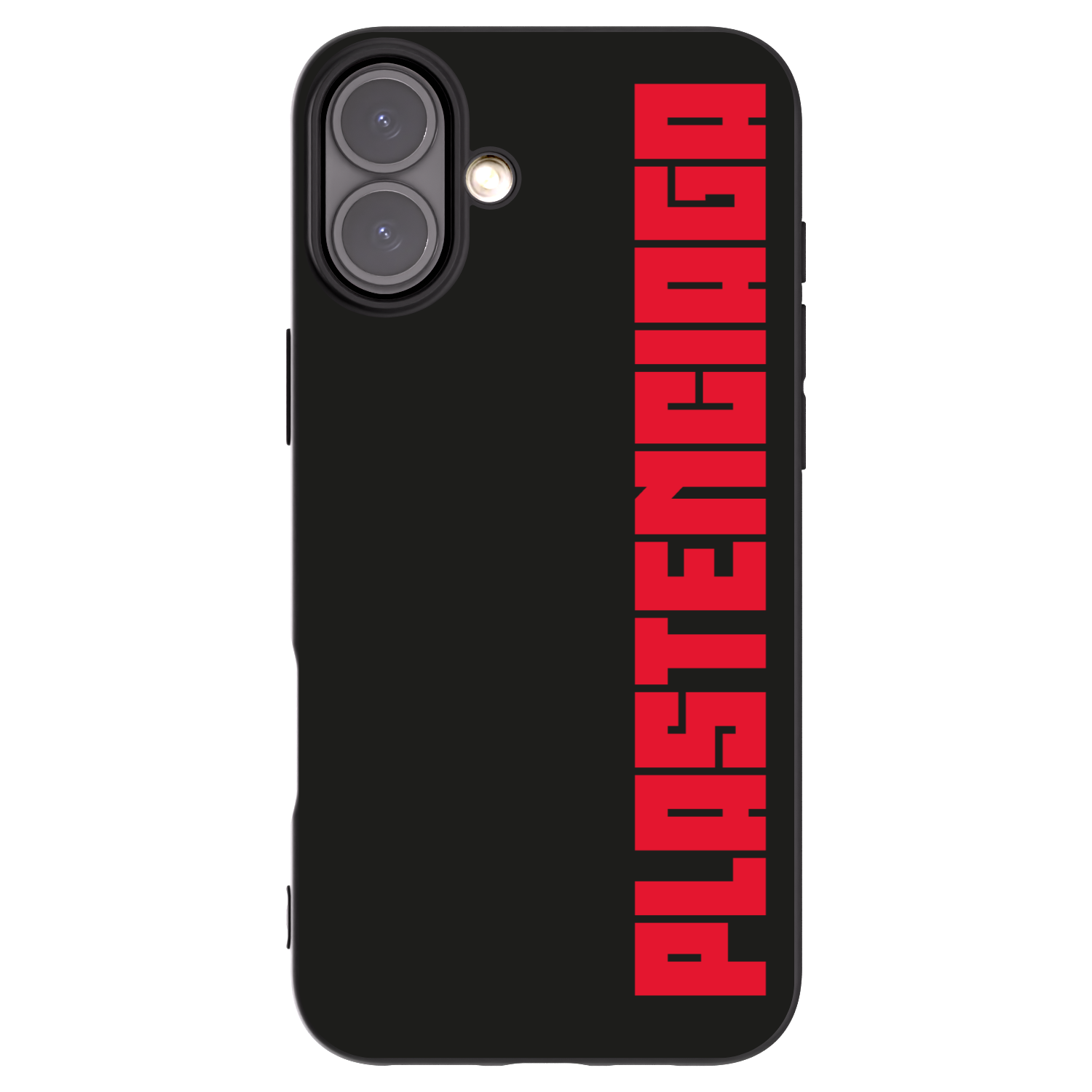 Picasee Μαύρη θήκη σιλικόνης για Apple iPhone 16 Plus - Plastenciaga