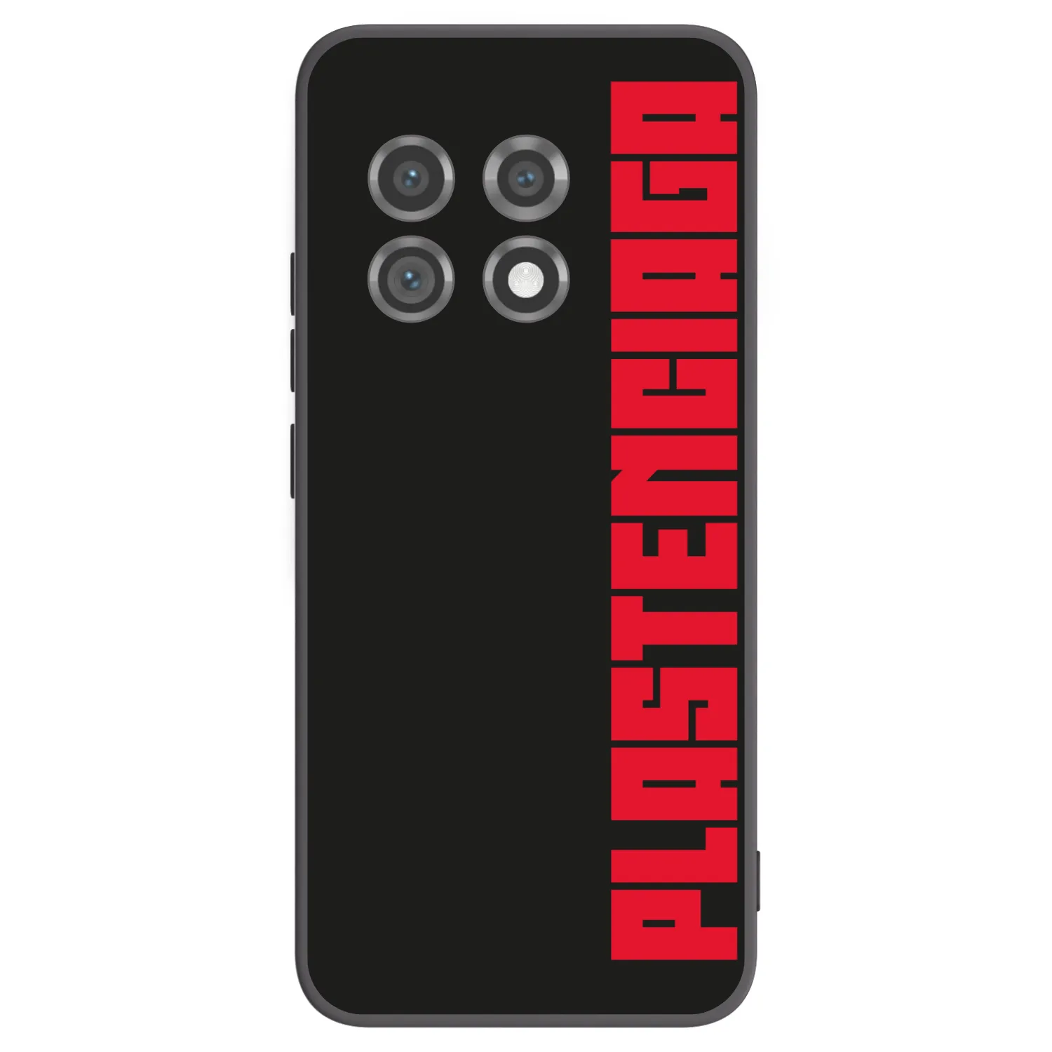 Picasee Μαύρη θήκη σιλικόνης για OnePlus 11 5G - Plastenciaga