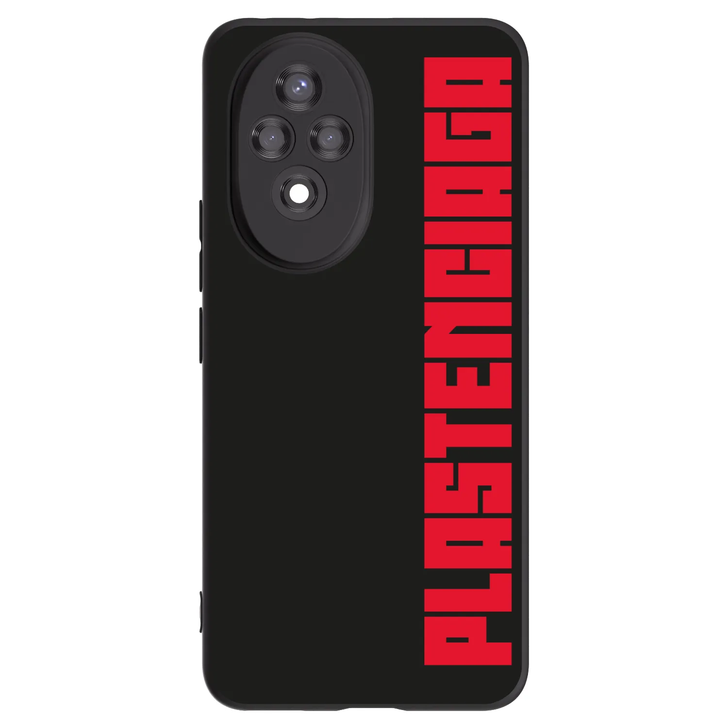 Picasee Μαύρη θήκη σιλικόνης για Honor 200 Pro 5G - Plastenciaga