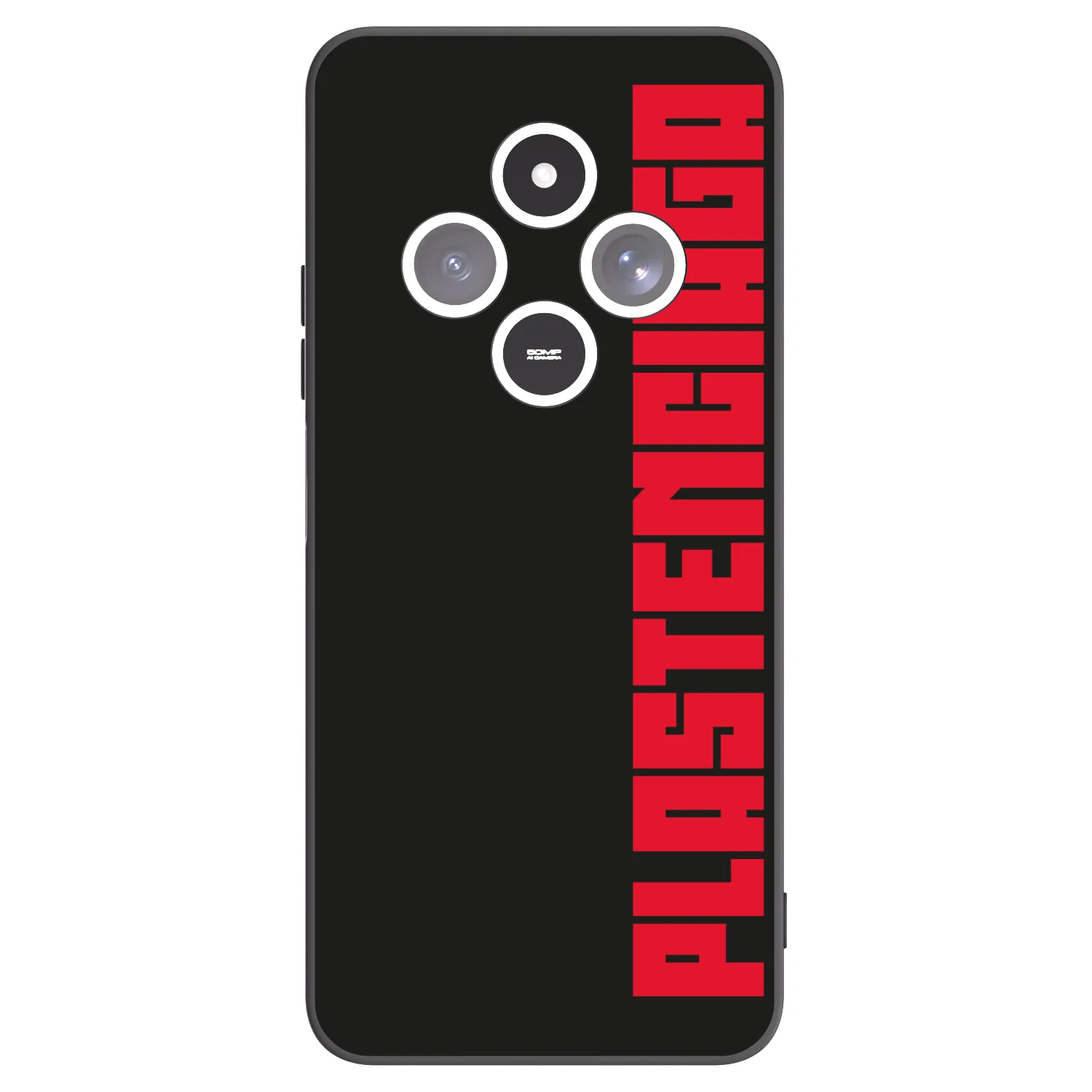 Picasee Μαύρη θήκη σιλικόνης για Xiaomi Redmi 14C - Plastenciaga