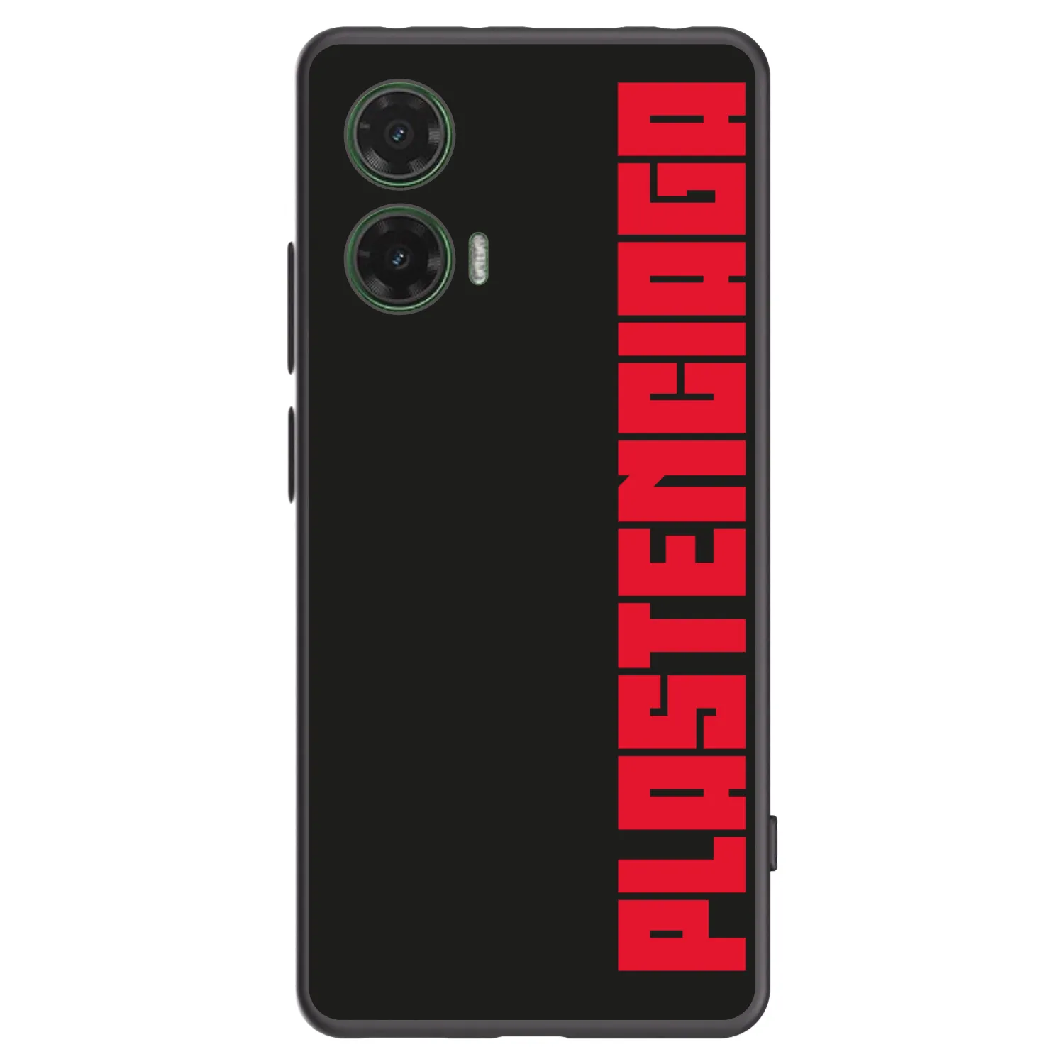 Picasee Μαύρη θήκη σιλικόνης για Motorola Moto G35 5G - Plastenciaga