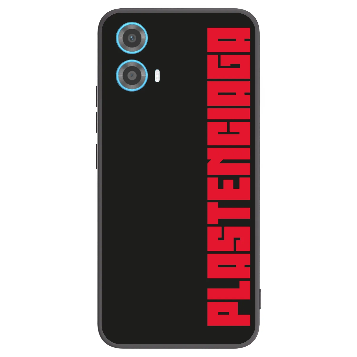 Picasee Μαύρη θήκη σιλικόνης για Motorola Moto G34 5G - Plastenciaga