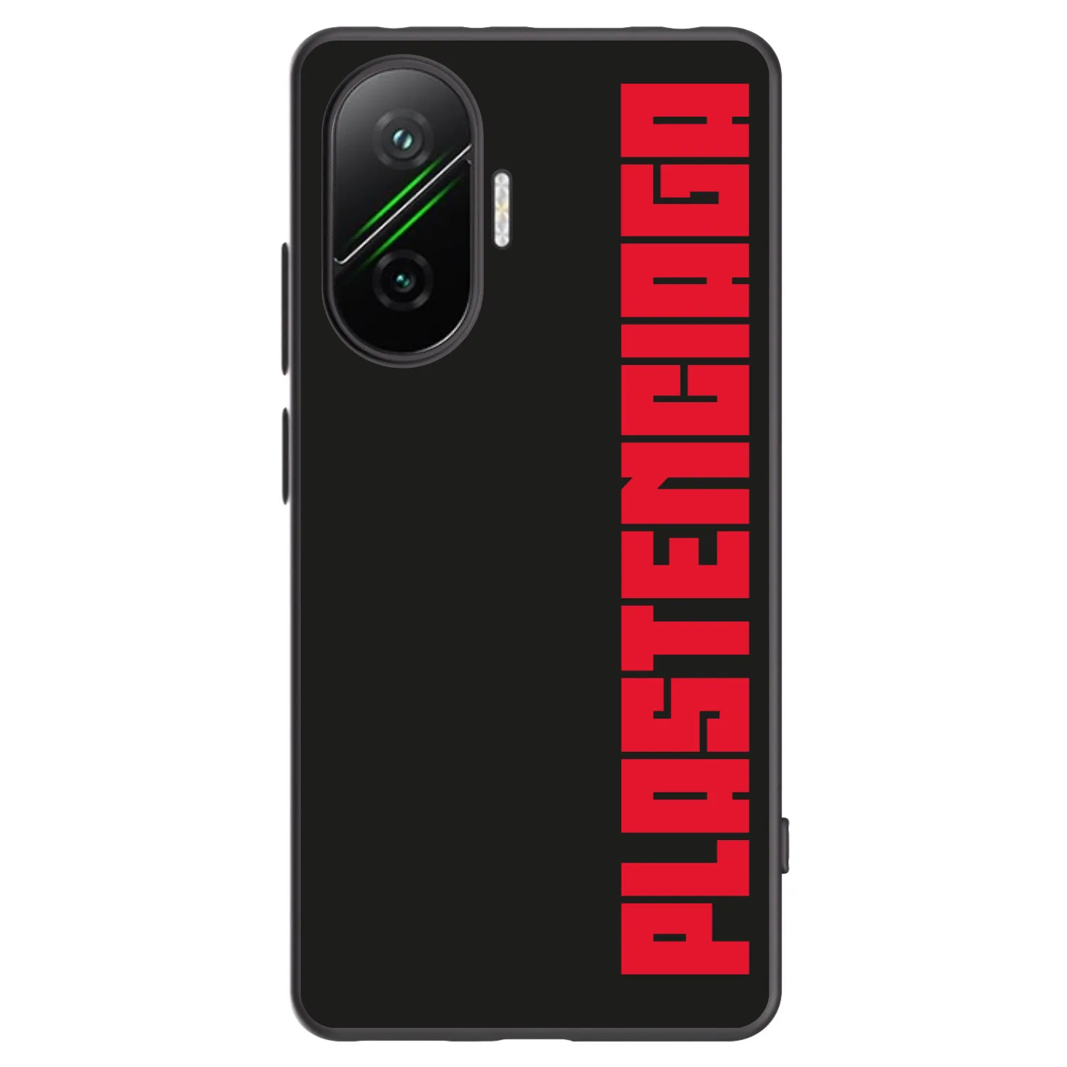 Picasee Μαύρη θήκη σιλικόνης για Xiaomi Poco F7 5G - Plastenciaga