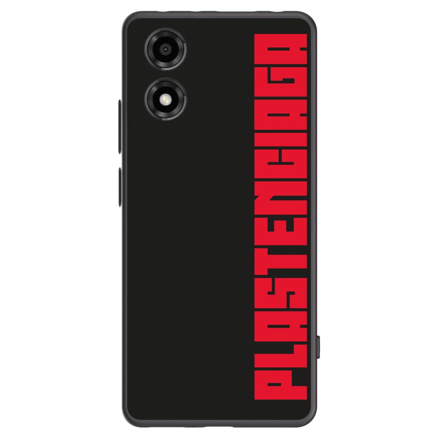 Picasee Μαύρη θήκη σιλικόνης για Motorola Moto E14 - Plastenciaga