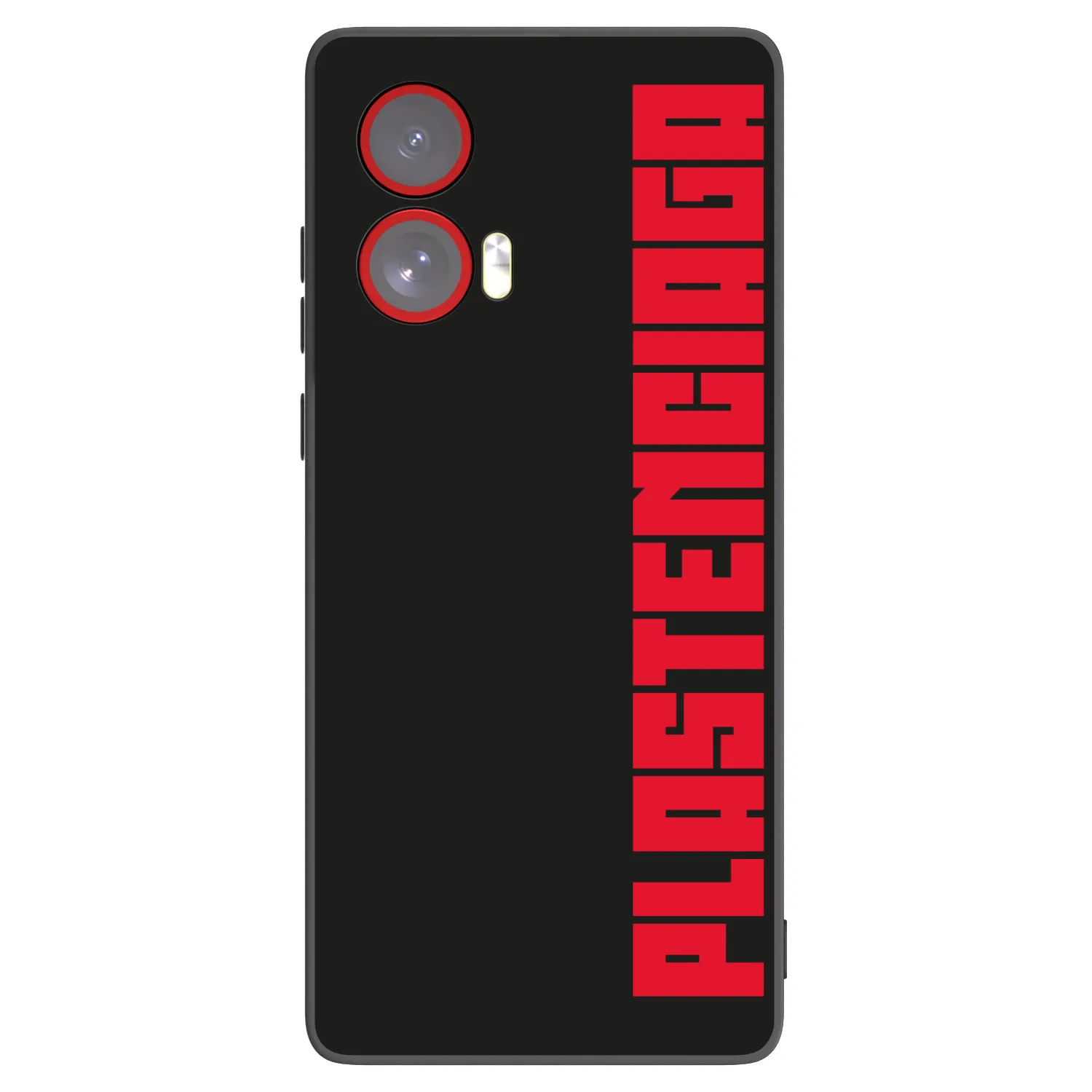 Picasee Μαύρη θήκη σιλικόνης για Motorola Edge 50 Fusion - Plastenciaga