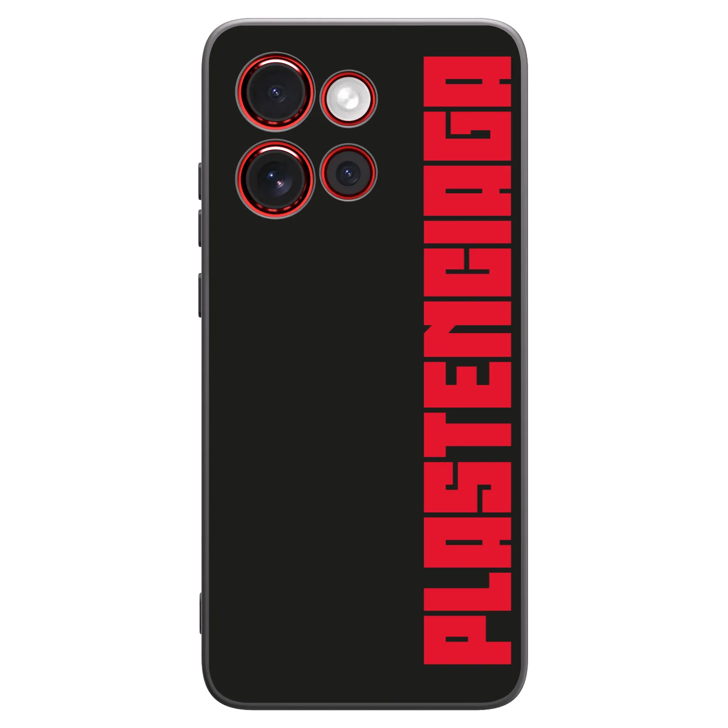 Picasee Μαύρη θήκη σιλικόνης για Motorola Edge 60 Neo 5G - Plastenciaga