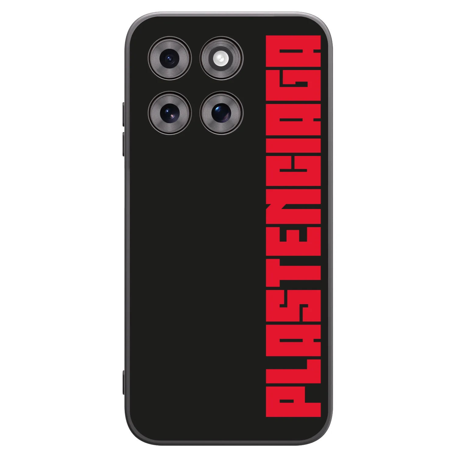 Picasee Μαύρη θήκη σιλικόνης για Motorola Moto G77 - Plastenciaga
