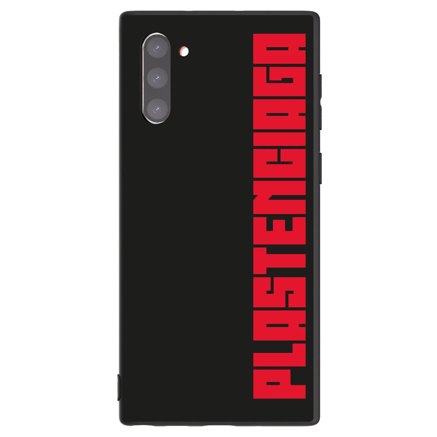 Picasee Μαύρη θήκη σιλικόνης για Samsung Galaxy Note 10 N970F - Plastenciaga