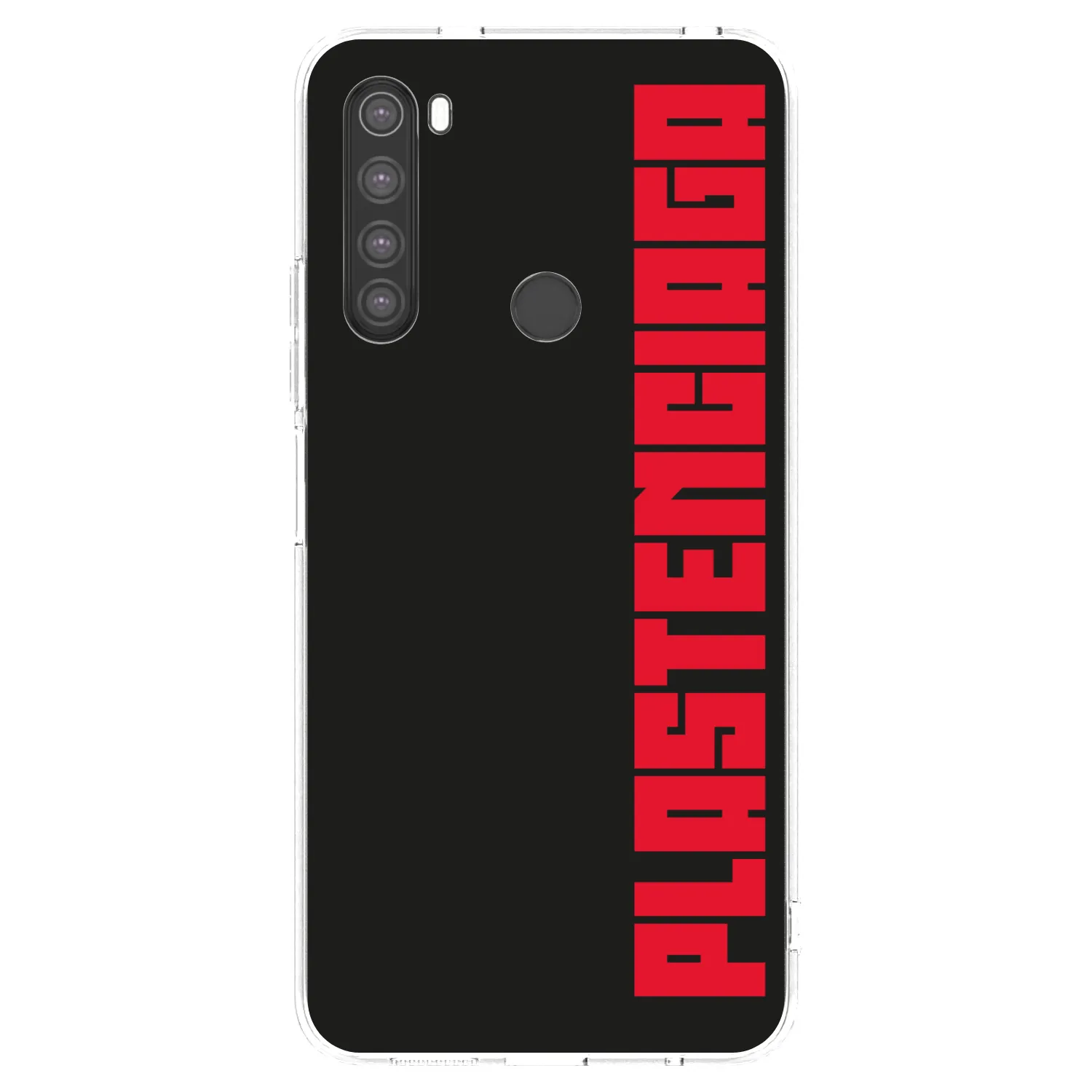 Picasee διαφανής θήκη σιλικόνης Xiaomi Redmi Note 8 - Plastenciaga