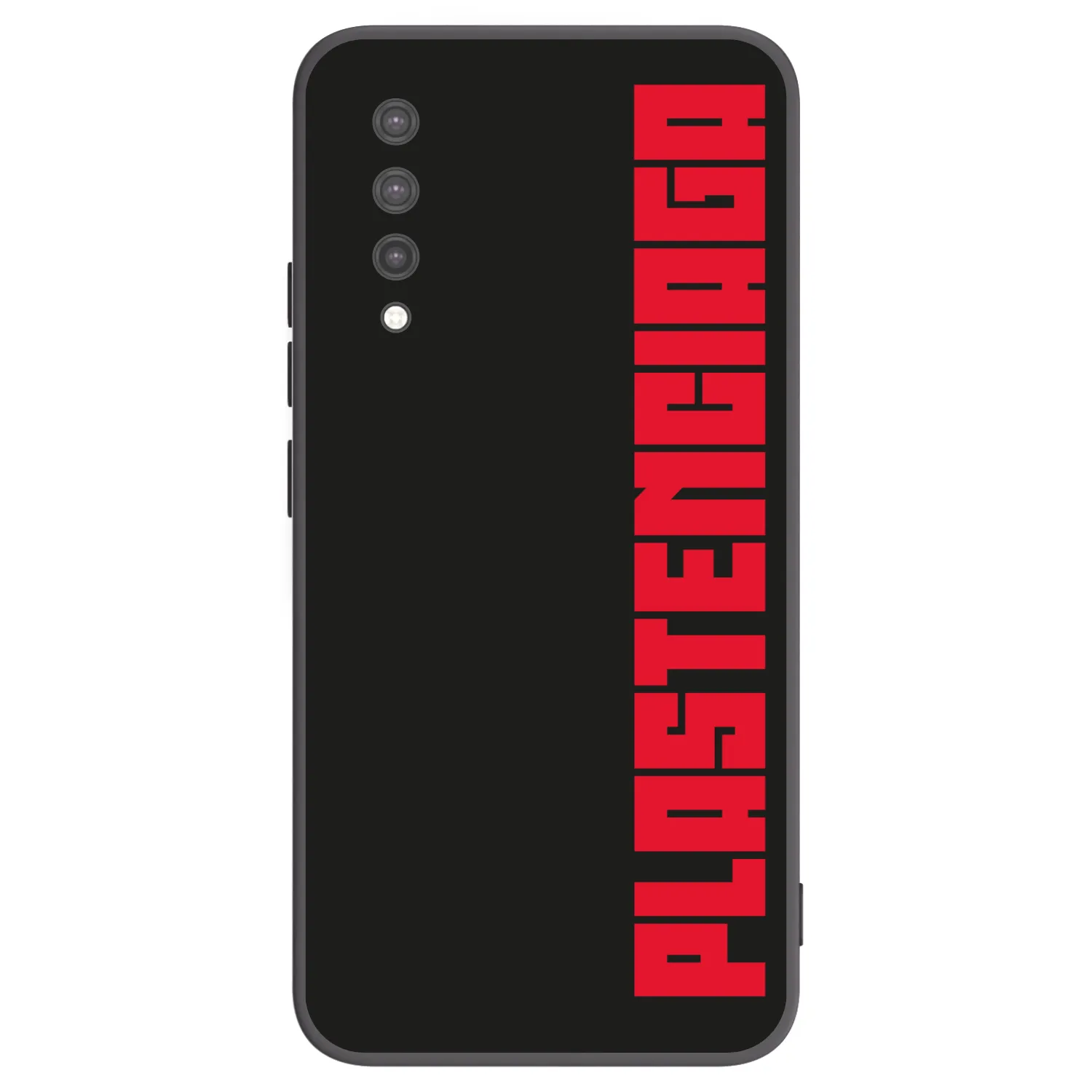 Picasee Μαύρη θήκη σιλικόνης για Xiaomi Mi 9 Lite - Plastenciaga