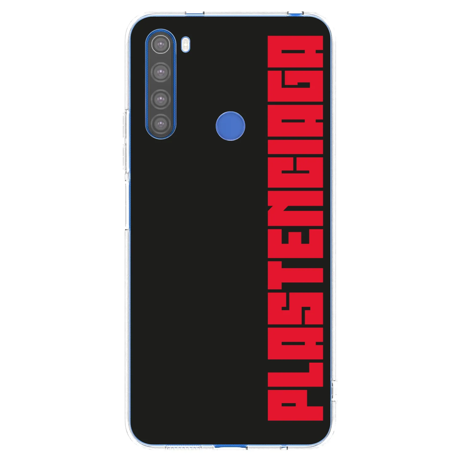 Picasee διαφανής θήκη σιλικόνης Xiaomi Redmi Note 8T - Plastenciaga