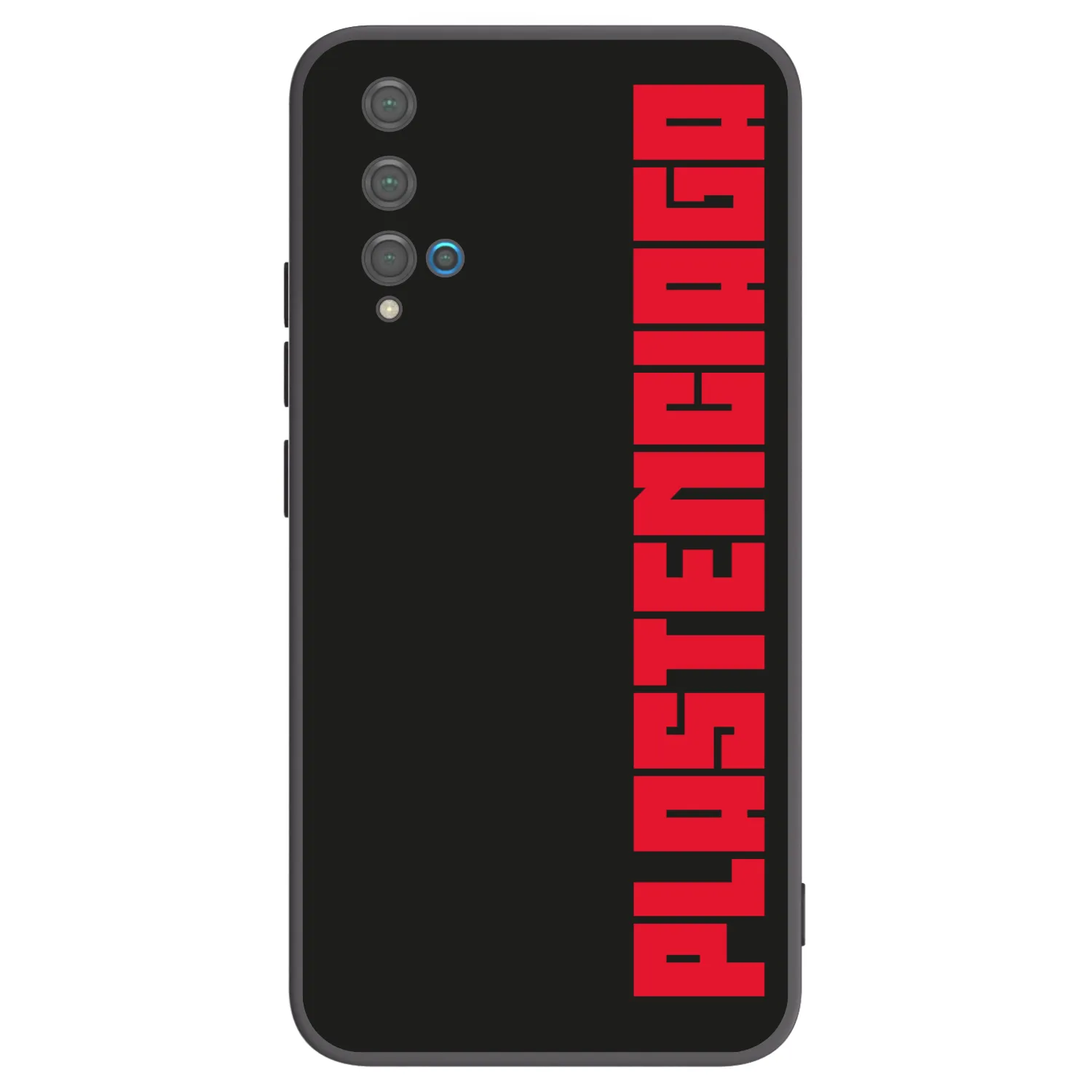 Picasee Μαύρη θήκη σιλικόνης για Huawei Nova 5T - Plastenciaga
