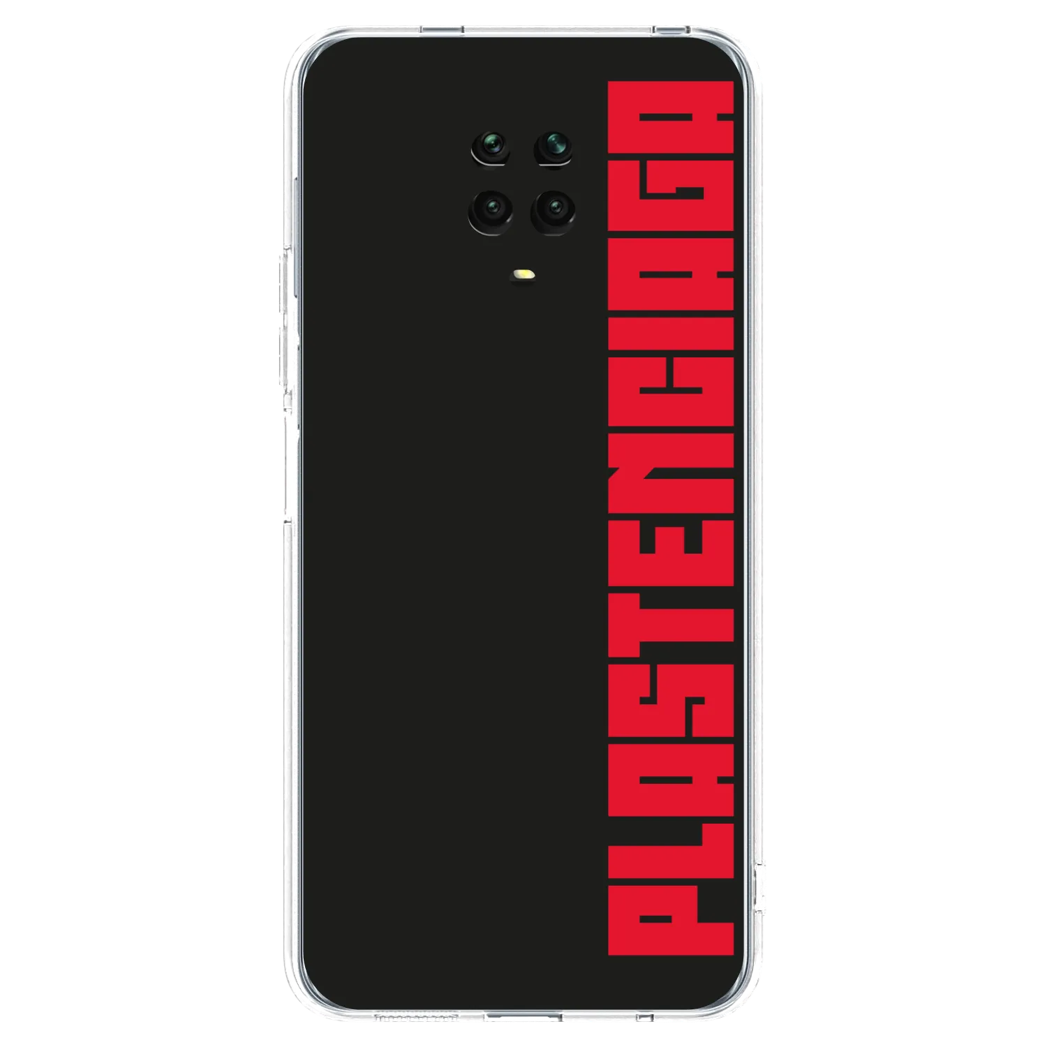 Picasee διαφανής θήκη σιλικόνης Xiaomi Redmi Note 9 Pro - Plastenciaga