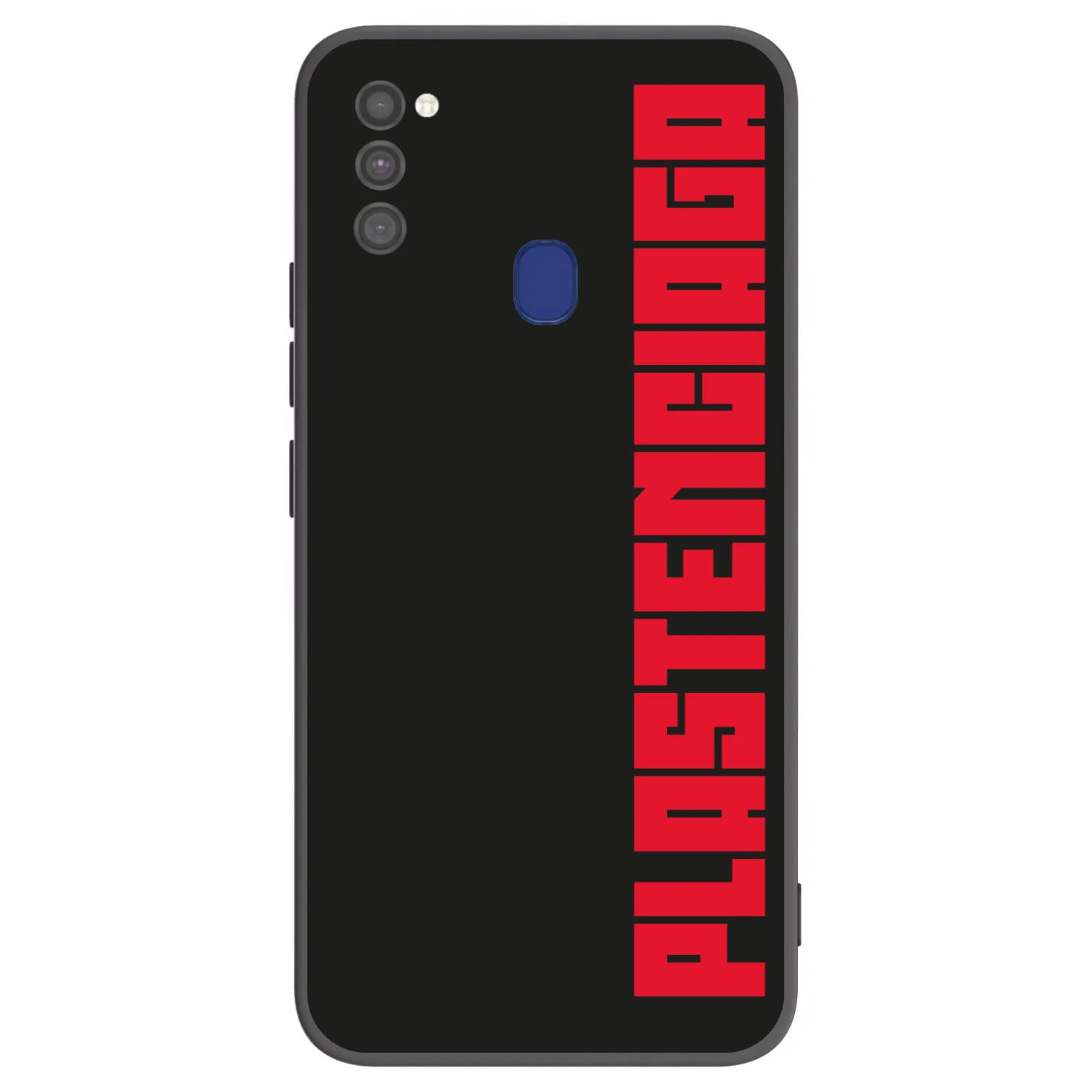 Picasee Μαύρη θήκη σιλικόνης για Samsung Galaxy M21 M215F - Plastenciaga