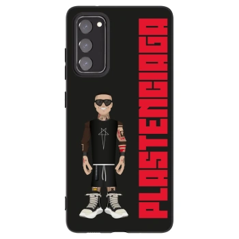 Picasee Μαύρη θήκη σιλικόνης για Samsung Galaxy S20 FE - Tomáš Rajchl