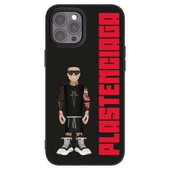 Picasee Μαύρη θήκη σιλικόνης για Apple iPhone 12 Pro Max - Tomáš Rajchl