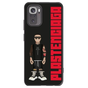 Picasee Μαύρη θήκη σιλικόνης για Xiaomi Redmi Note 10 - Tomáš Rajchl