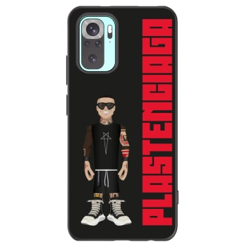 Picasee Μαύρη θήκη σιλικόνης για Xiaomi Redmi Note 10 Pro - Tomáš Rajchl