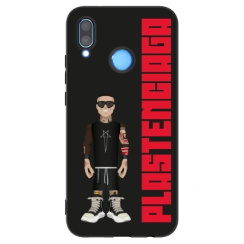 Picasee Μαύρη θήκη σιλικόνης για Huawei P20 Lite - Tomáš Rajchl