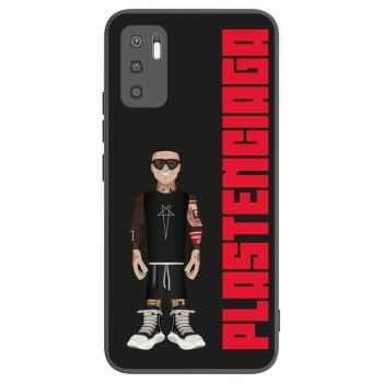 Picasee Μαύρη θήκη σιλικόνης για Xiaomi Redmi Note 10 5G - Tomáš Rajchl