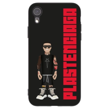 Picasee Μαύρη θήκη σιλικόνης για Apple iPhone XR - Tomáš Rajchl