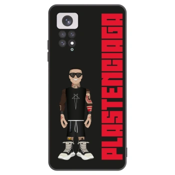 Picasee Μαύρη θήκη σιλικόνης για Xiaomi Redmi Note 11 - Tomáš Rajchl