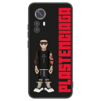 Picasee Μαύρη θήκη σιλικόνης για Xiaomi 12 Pro - Tomáš Rajchl