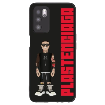 Picasee Μαύρη θήκη σιλικόνης για OPPO A16 - Tomáš Rajchl