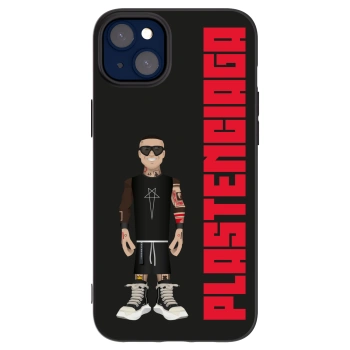 Picasee Μαύρη θήκη σιλικόνης για Apple iPhone 14 Plus - Tomáš Rajchl