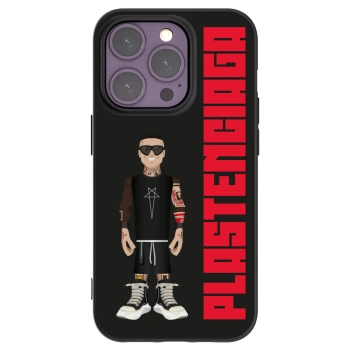 Picasee Μαύρη θήκη σιλικόνης για Apple iPhone 14 Pro - Tomáš Rajchl