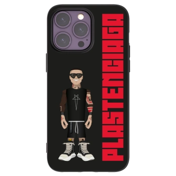 Picasee Μαύρη θήκη σιλικόνης για Apple iPhone 14 Pro Max - Tomáš Rajchl