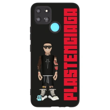 Picasee Μαύρη θήκη σιλικόνης για Realme C21Y - Tomáš Rajchl