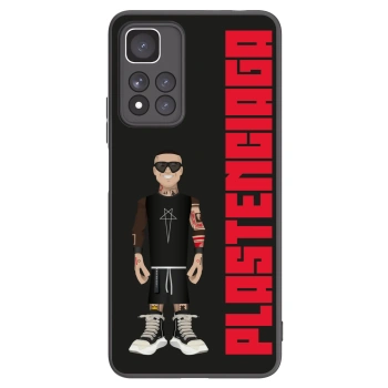 Picasee Μαύρη θήκη σιλικόνης για Xiaomi Redmi Note 11 Pro+ 5G - Tomáš Rajchl