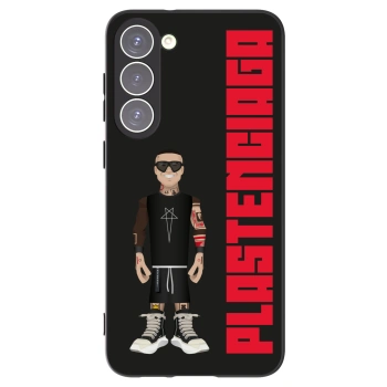 Picasee Μαύρη θήκη σιλικόνης για Samsung Galaxy S23+ 5G - Tomáš Rajchl