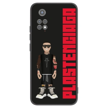 Picasee Μαύρη θήκη σιλικόνης για Xiaomi Redmi Note 11S 5G - Tomáš Rajchl
