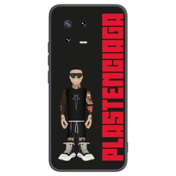 Picasee Μαύρη θήκη σιλικόνης για Xiaomi 13 Pro - Tomáš Rajchl