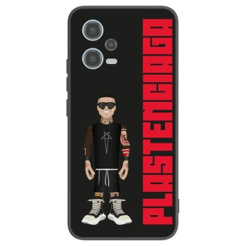 Picasee Μαύρη θήκη σιλικόνης για Xiaomi Redmi Note 12 5G - Tomáš Rajchl