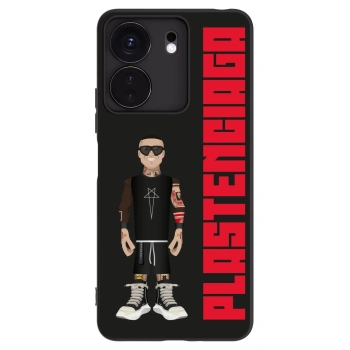 Picasee Μαύρη θήκη σιλικόνης για Xiaomi Redmi 13C 4G - Tomáš Rajchl