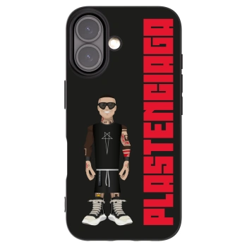 Picasee Μαύρη θήκη σιλικόνης για Apple iPhone 16 - Tomáš Rajchl