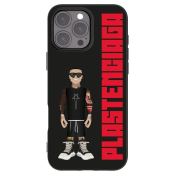 Picasee Μαύρη θήκη σιλικόνης για Apple iPhone 16 Pro Max - Tomáš Rajchl
