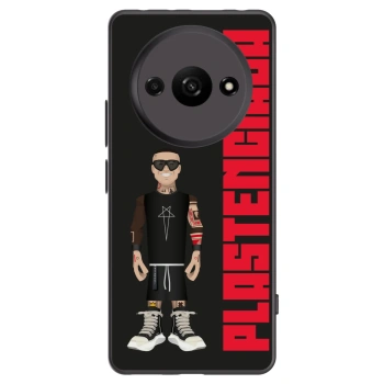 Picasee Μαύρη θήκη σιλικόνης για Xiaomi Redmi A3 - Tomáš Rajchl