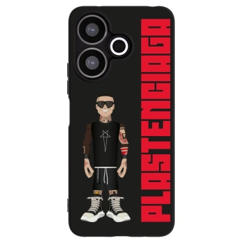 Picasee Μαύρη θήκη σιλικόνης για Xiaomi Redmi 13 4G - Tomáš Rajchl